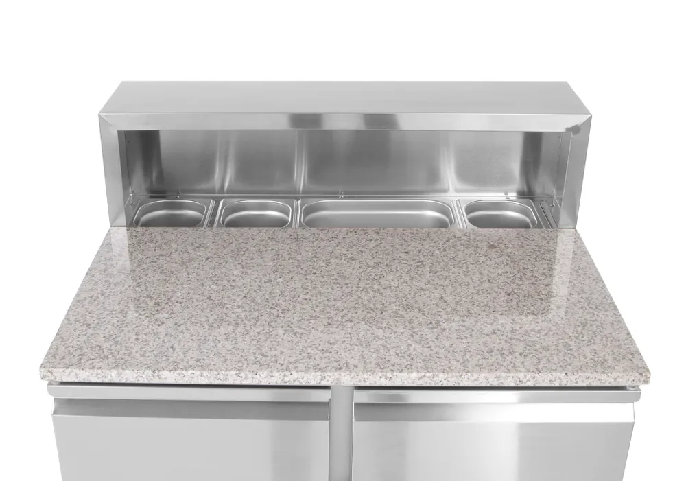 Bancada Frigorífica para Pizzas 300L -2°C a 8°C Linha 700