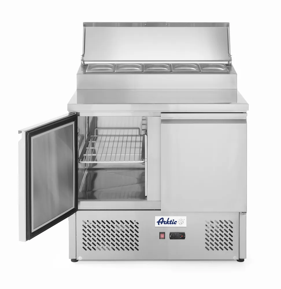 Bancada Frigorífica Ingredientes 300L 2 Portas Linha 700