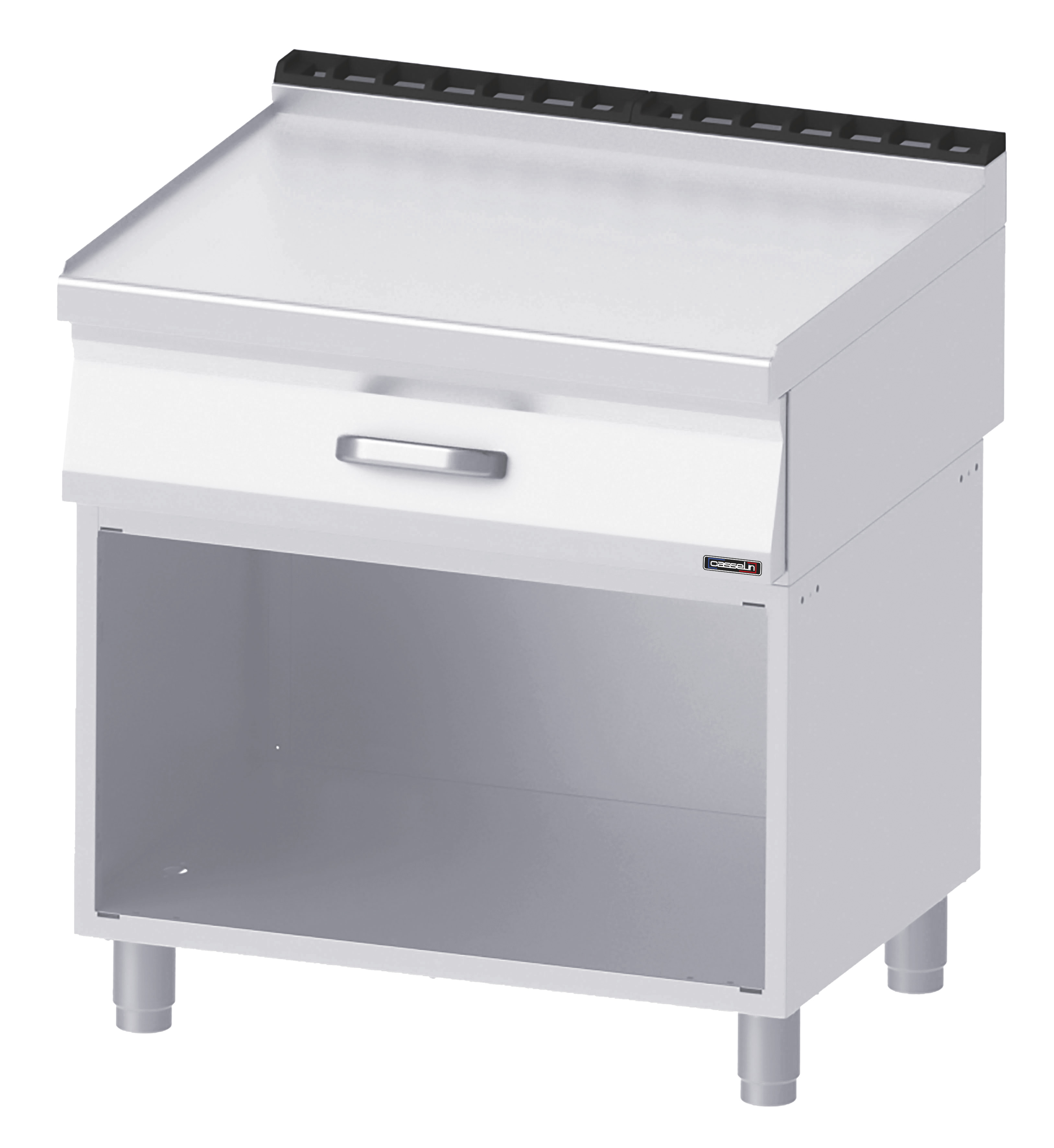Bancada Neutra 800mm com 1 Gaveta e Base - Linha 700