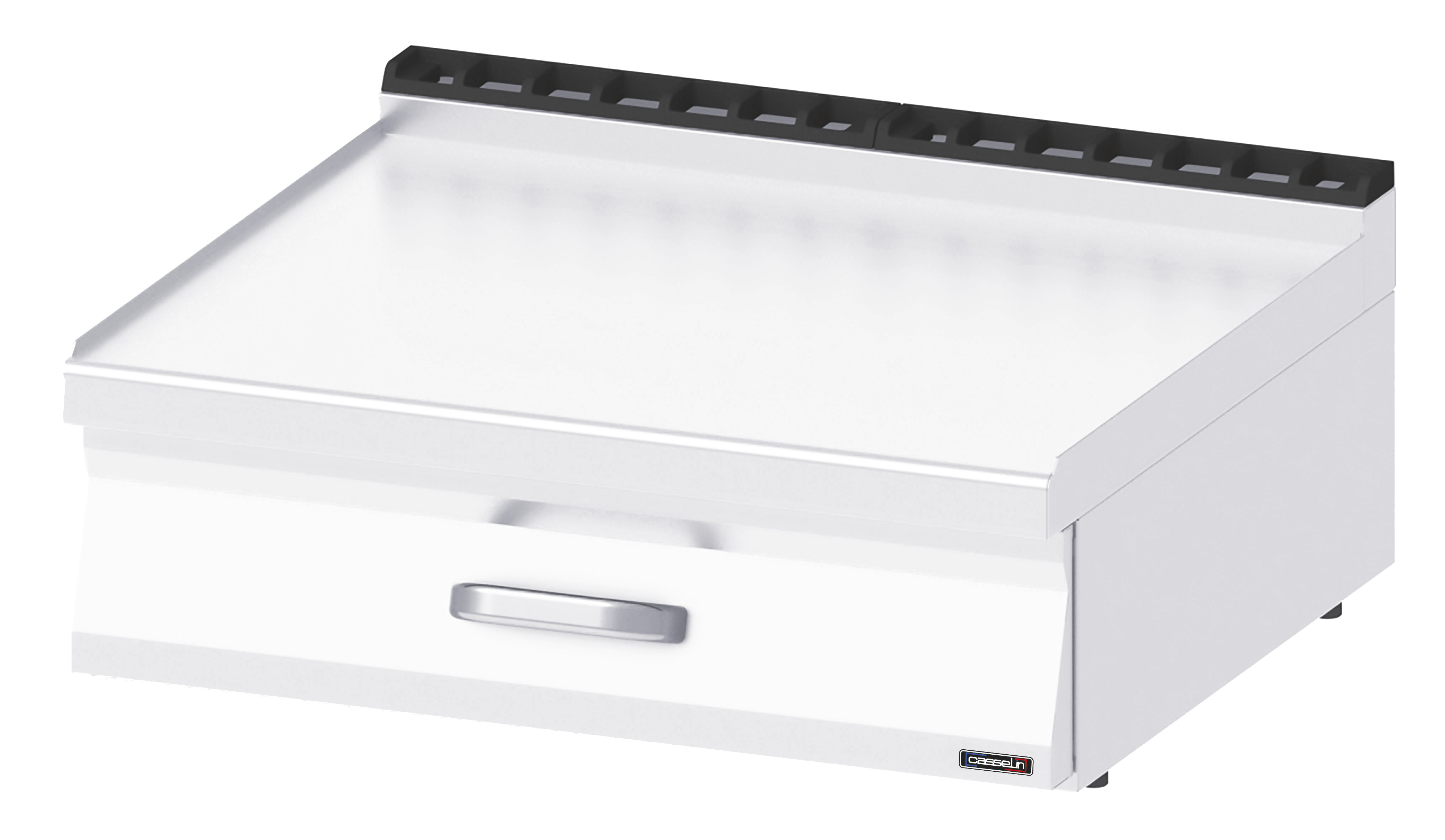 Bancada Neutra Inox 800mm com 1 Gaveta e GN 1/1 Linha 700