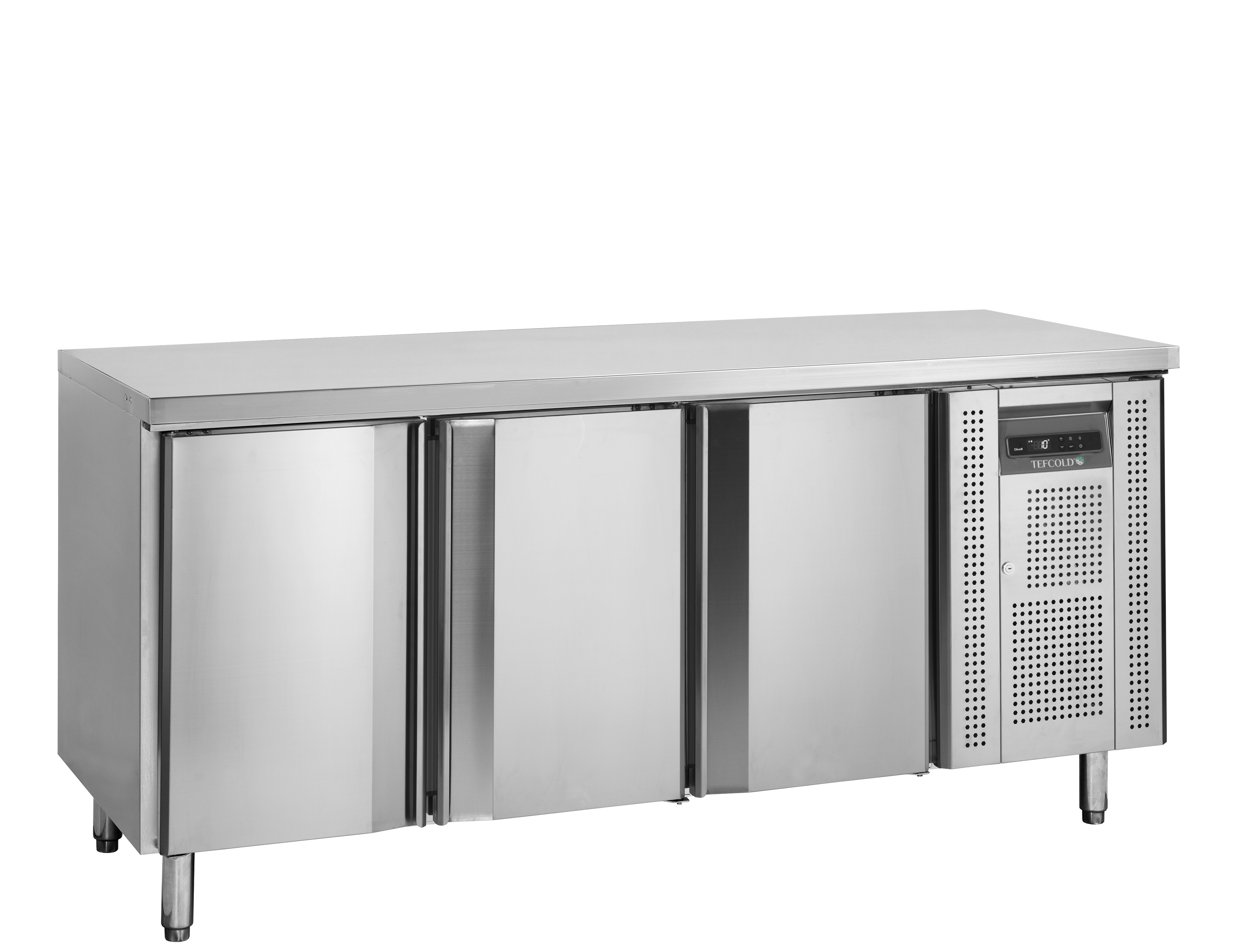 Bancada Refrigerada GN 1/1 Inox Linha 700 - 3 Portas