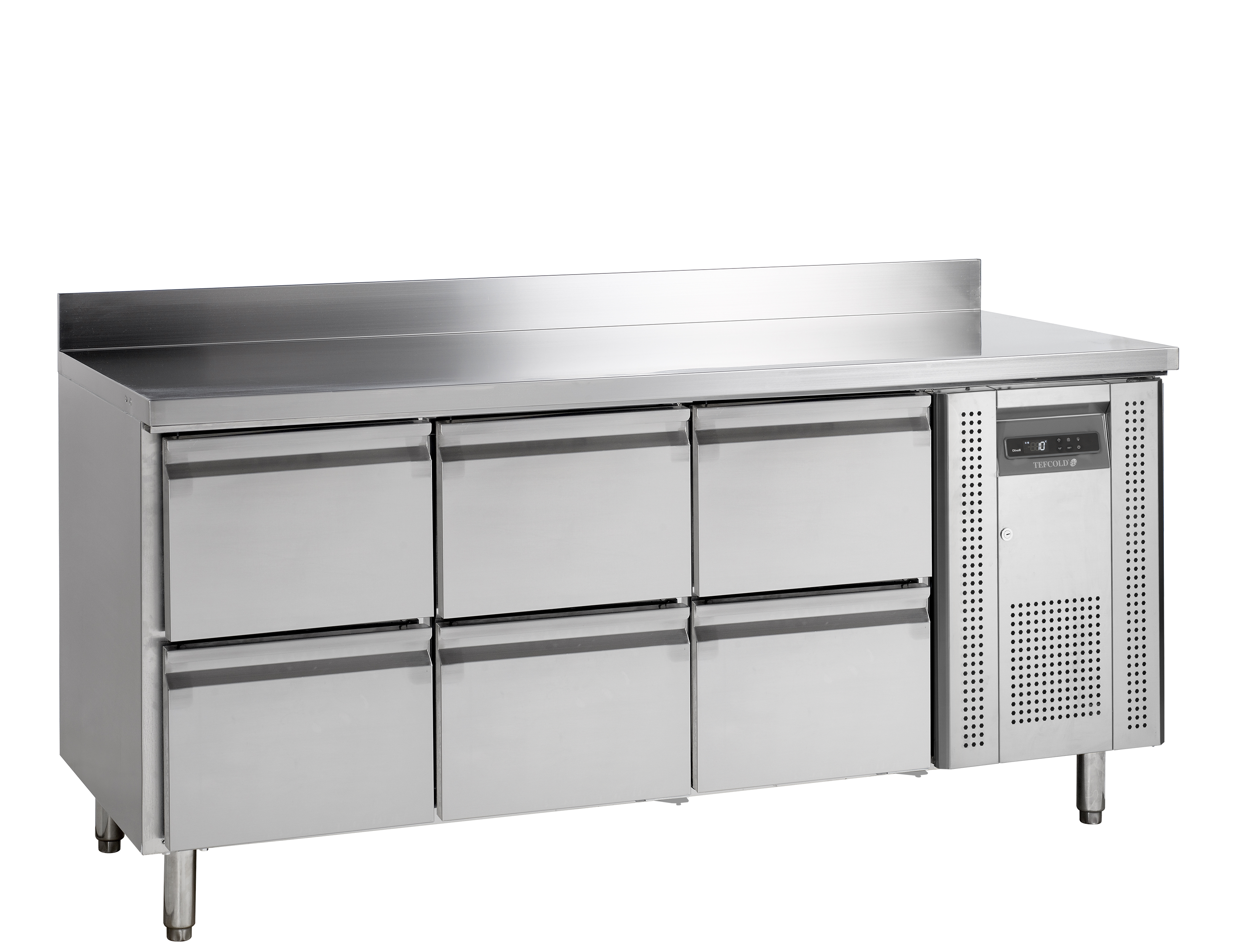 Bancada Refrigerada GN1/1 com 6 Gavetas Inox Linha 700