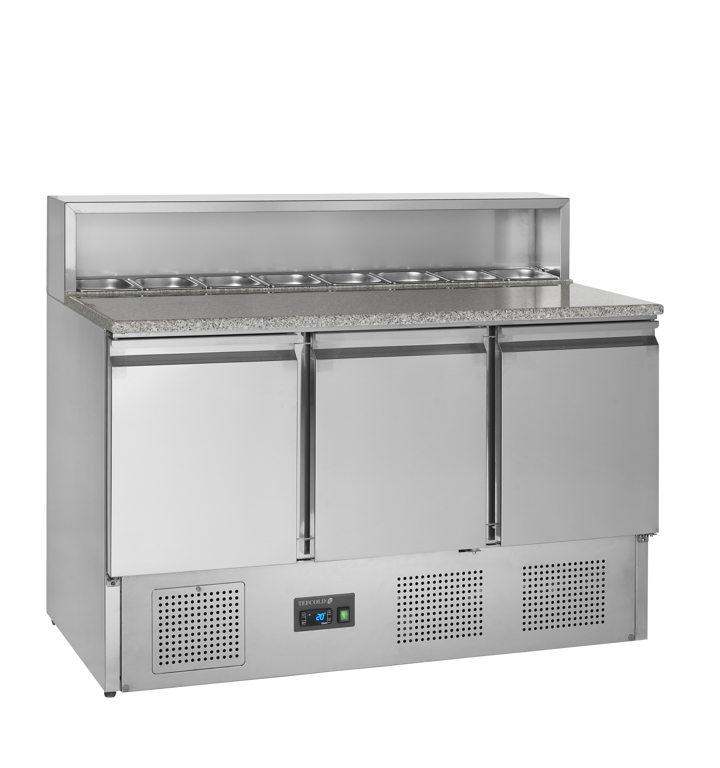 Bancada Refrigerada para Pizza GN 1/1 com Tampo Granito PT930