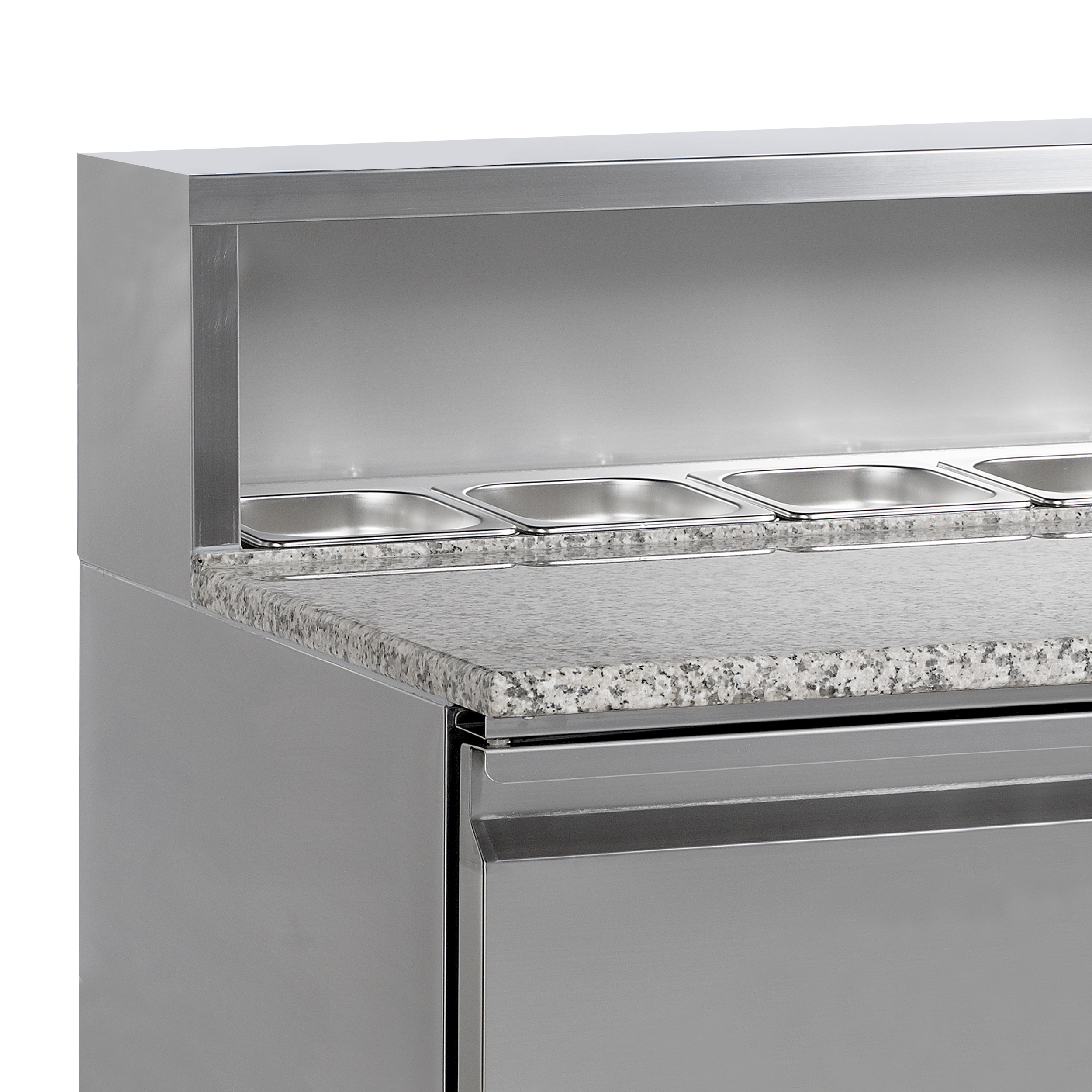 Bancada Refrigerada para Pizza GN 1/1 com Tampo Granito PT930