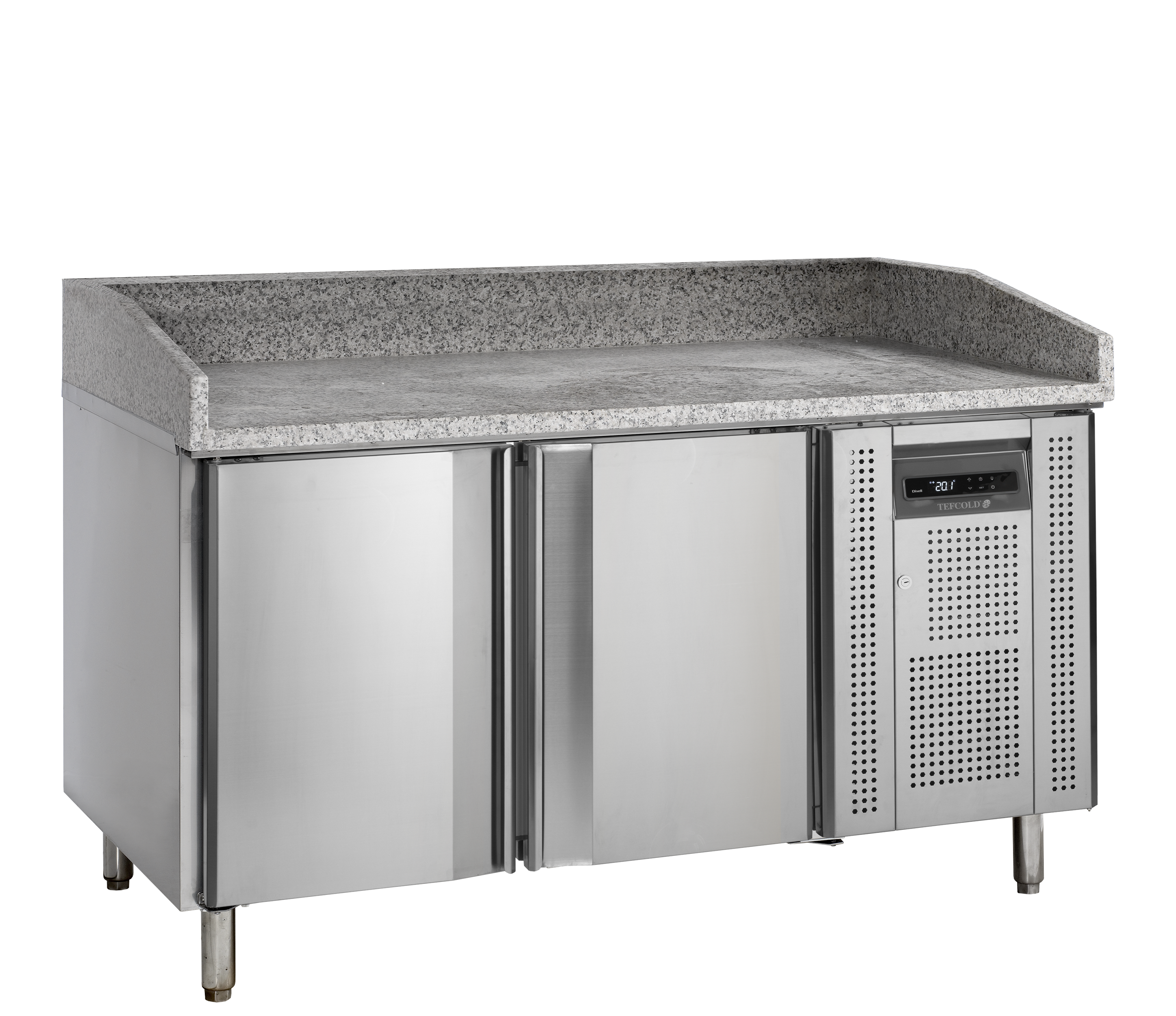 Bancada Refrigerada para Pizza PT1200 com Tampo Granito 1510mm