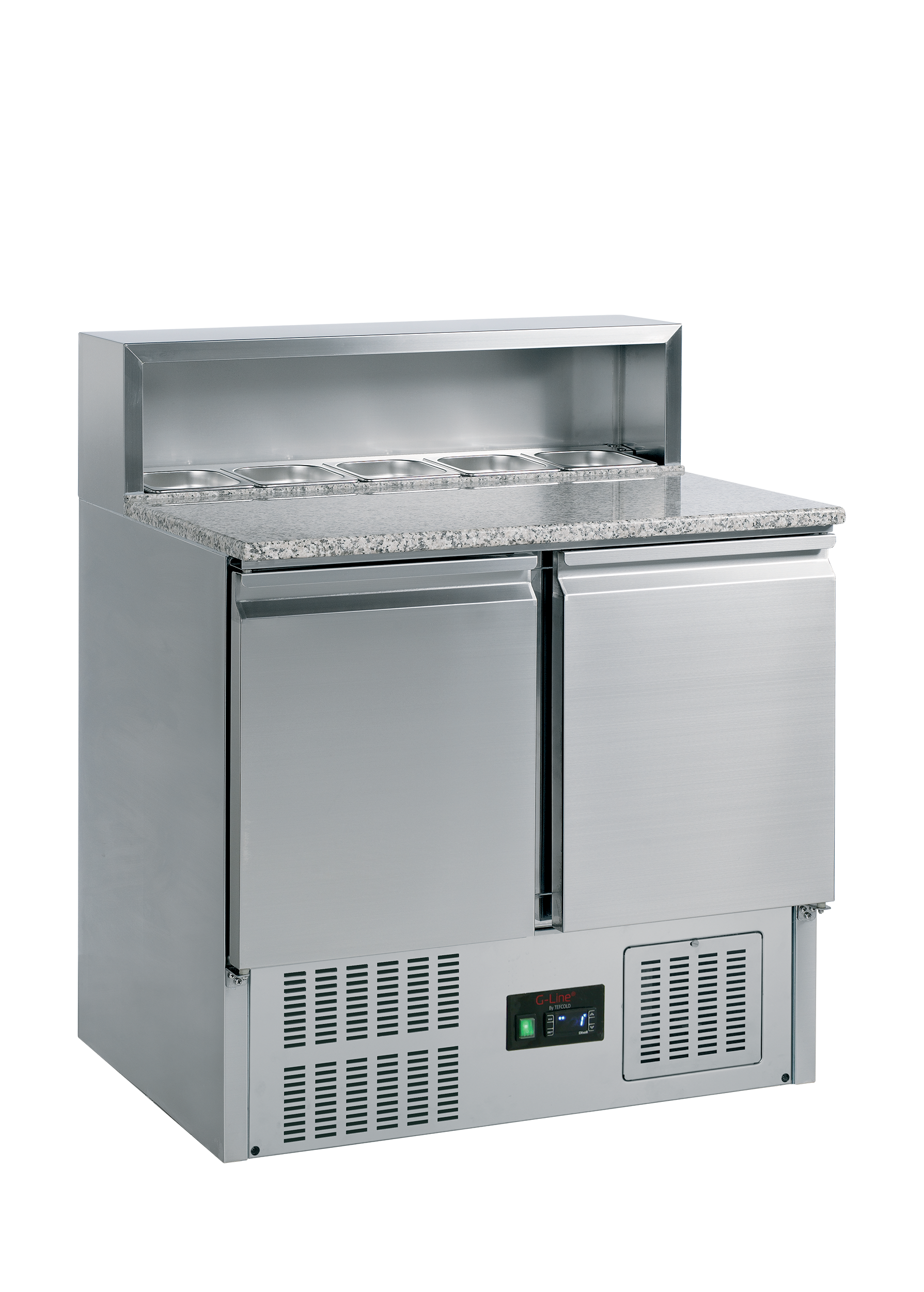 Bancada Refrigerada para Pizzas GN1/1 com Tampo Granito