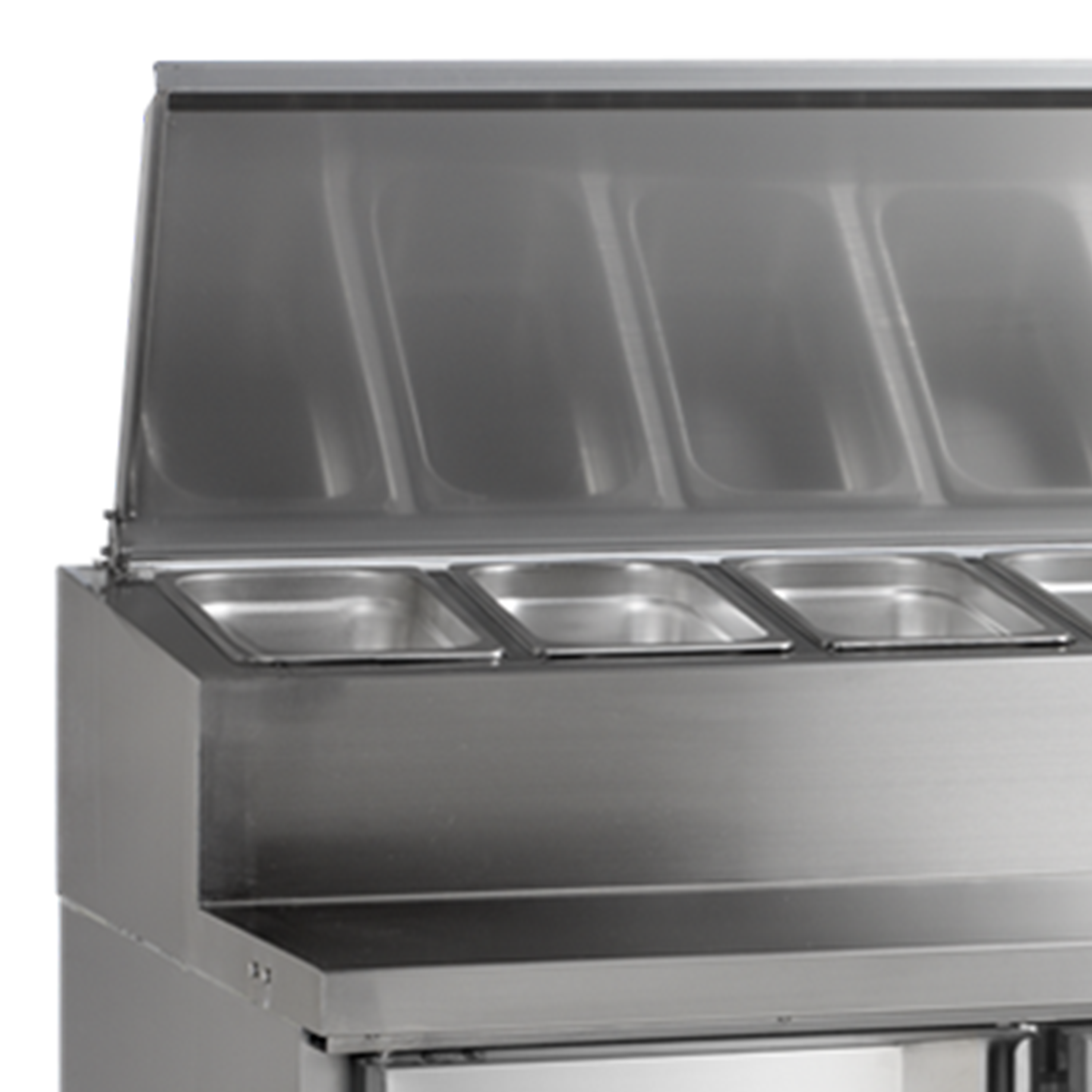 Bancada Refrigerada Preparação Sanduíches GN 1/1 - 2 Portas