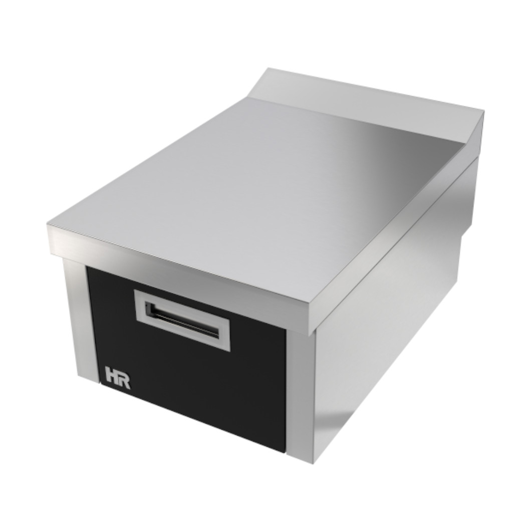 Móvel Neutro Inox 400x600mm com Gaveta Linha 600
