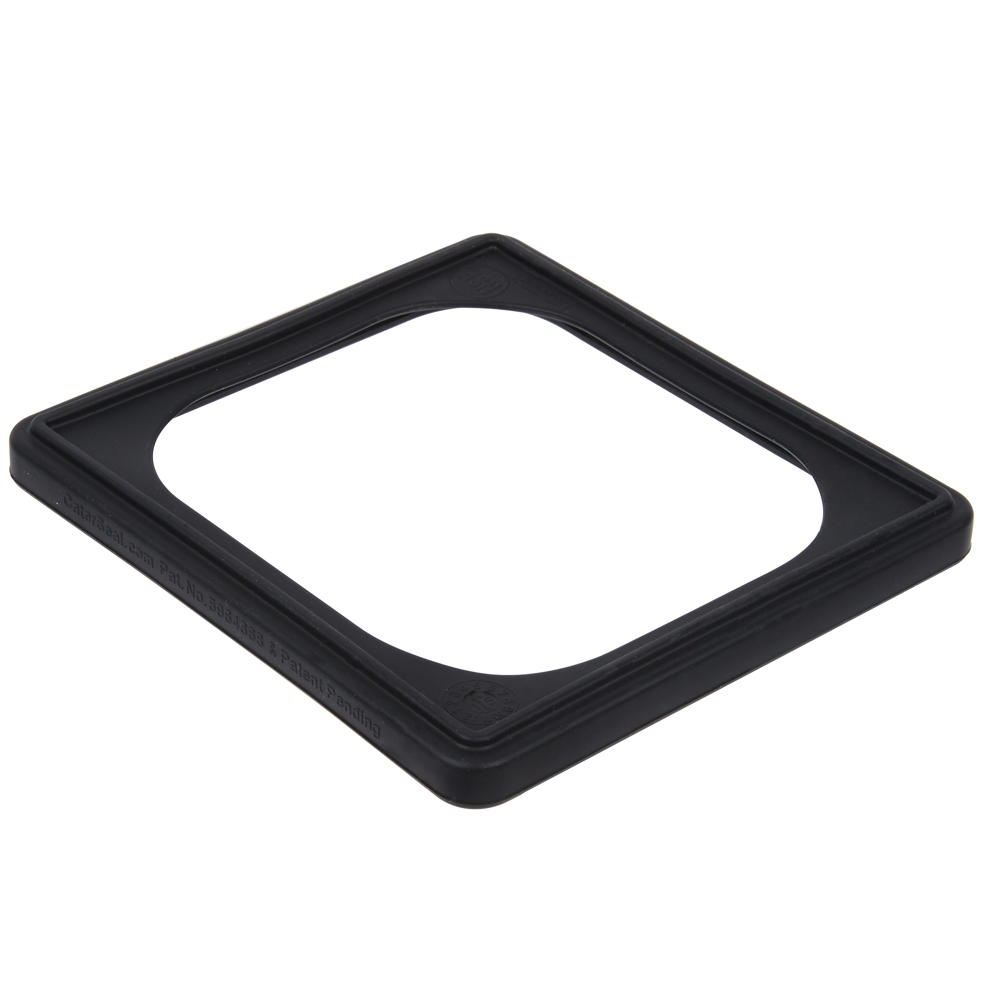 Banda de Vedação Silicone GN 1/6 Preta para Cubas Gastronorm