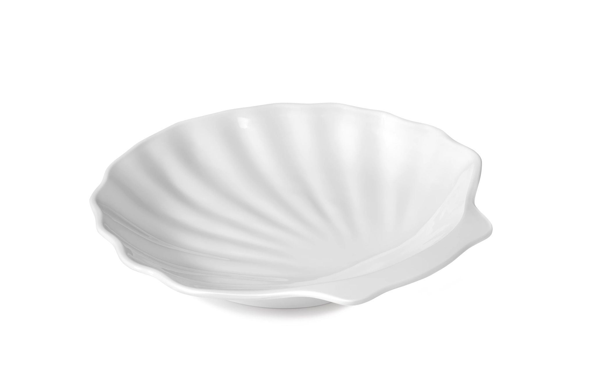 Bandeja de Apresentação Melamina Branca 40 x 38,5 cm