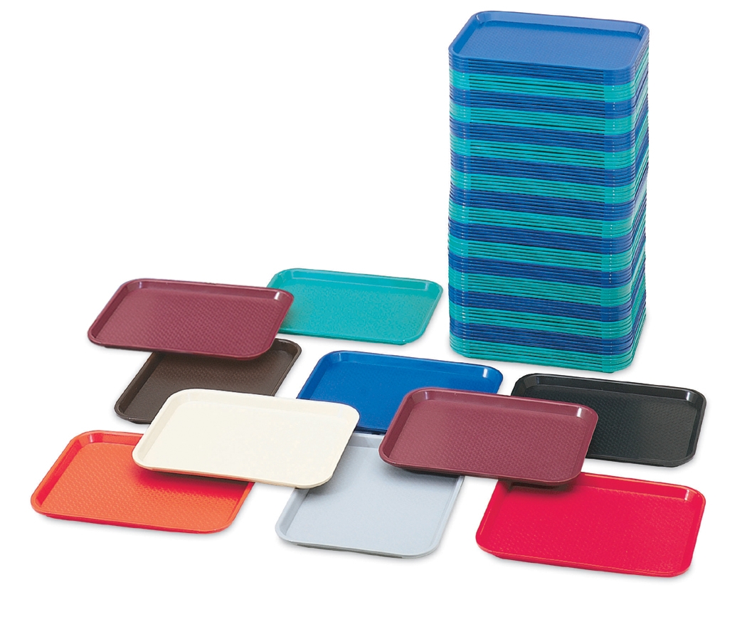 Tabuleiro Self-Service Polipropileno Cinzento 35.6x45.7 cm