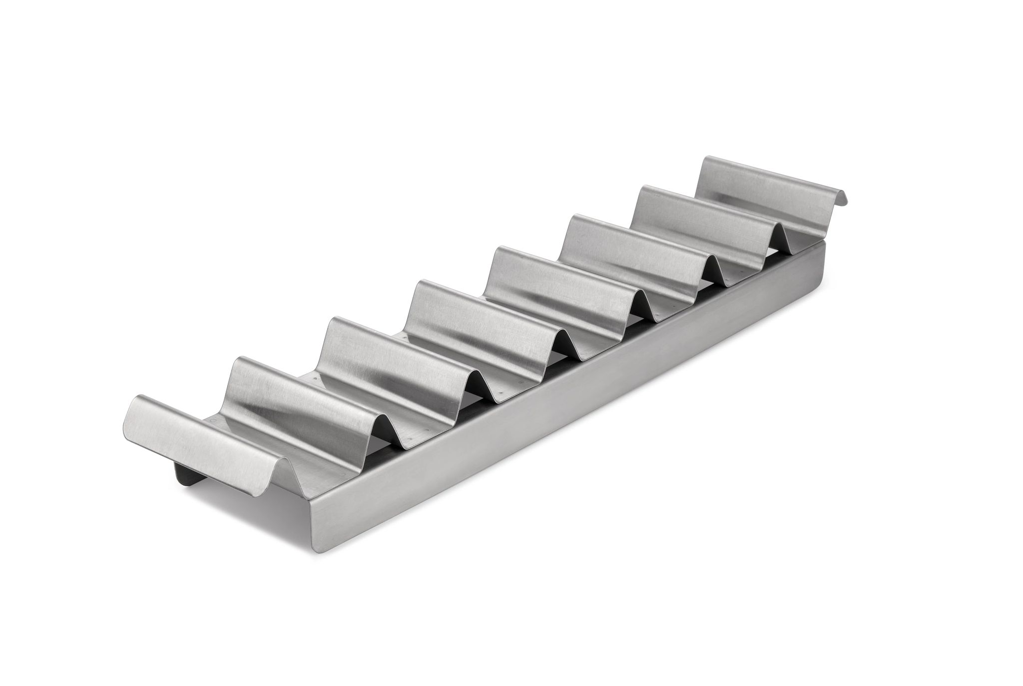 Suporte para Sanduíches 7 Compartimentos em Aço Inoxidável