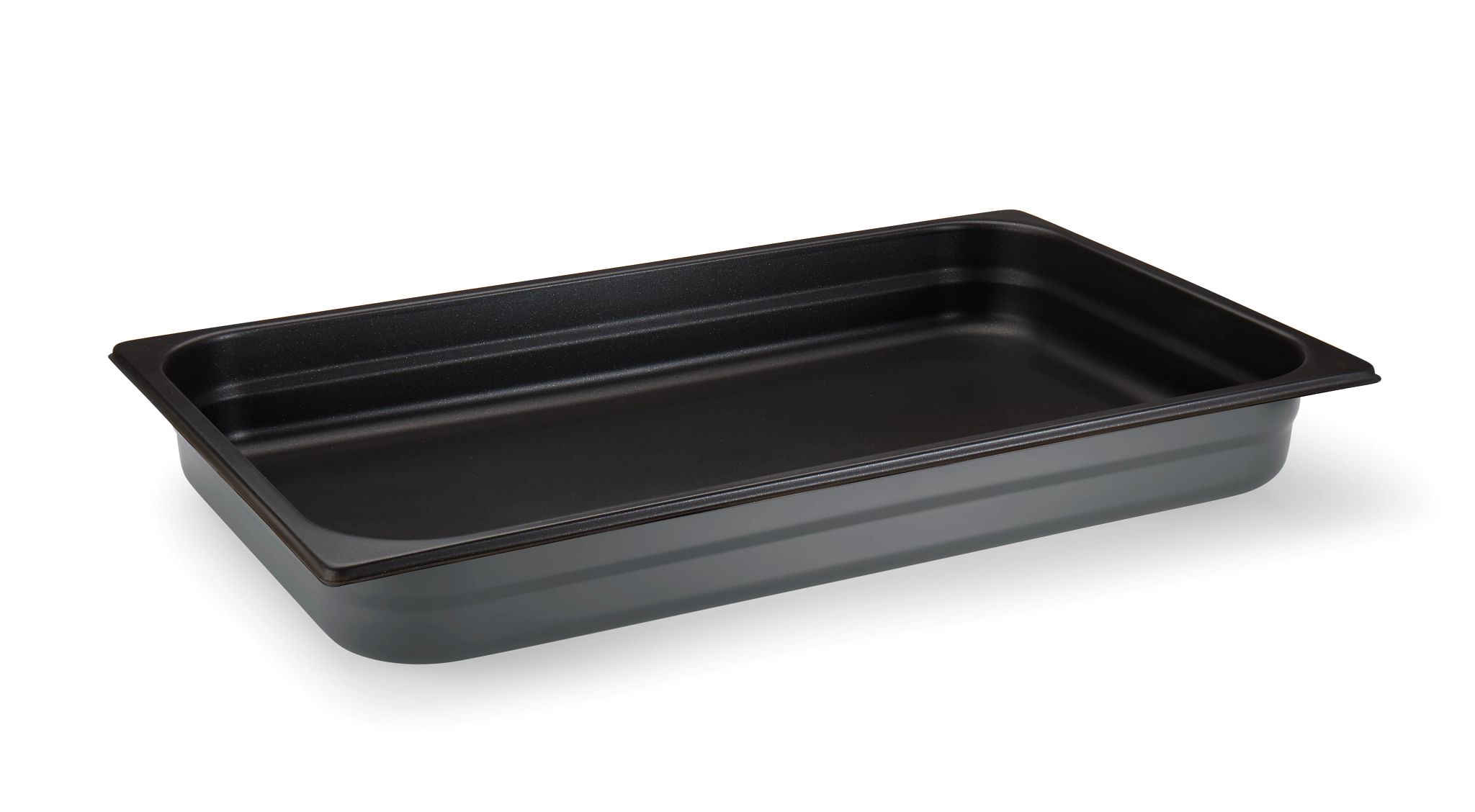 Cuba Gastronorm GN 1/1 65mm Profundidade Antiaderente Indução Cinzenta