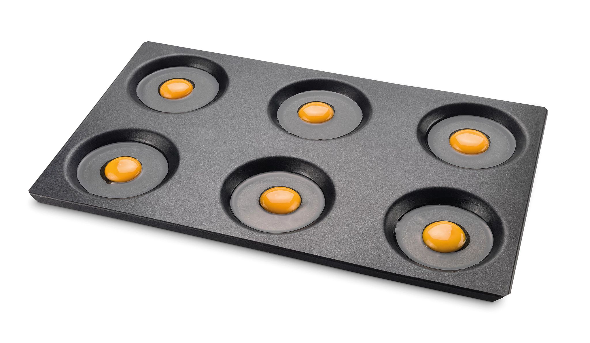 Bandeja GN 1/1 Alumínio Antiaderente com 6 Compartimentos