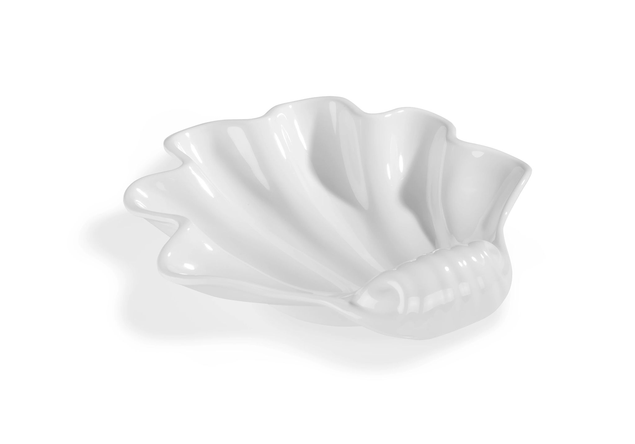 Bandeja de Apresentação Melamina Branca 28,5x27,5 cm