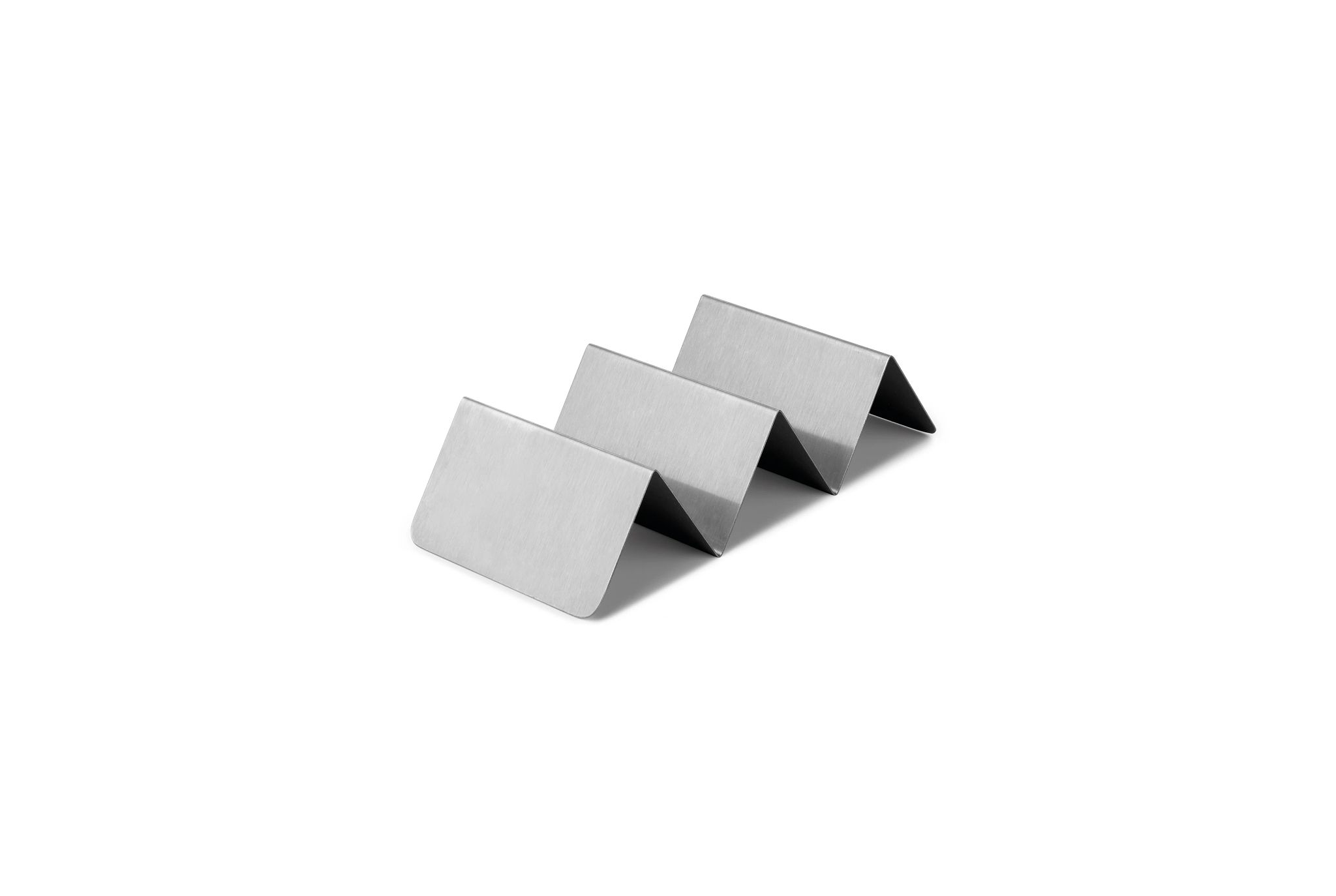 Suporte para Tacos em Inox 2-3 Compartimentos 210x105x50 mm