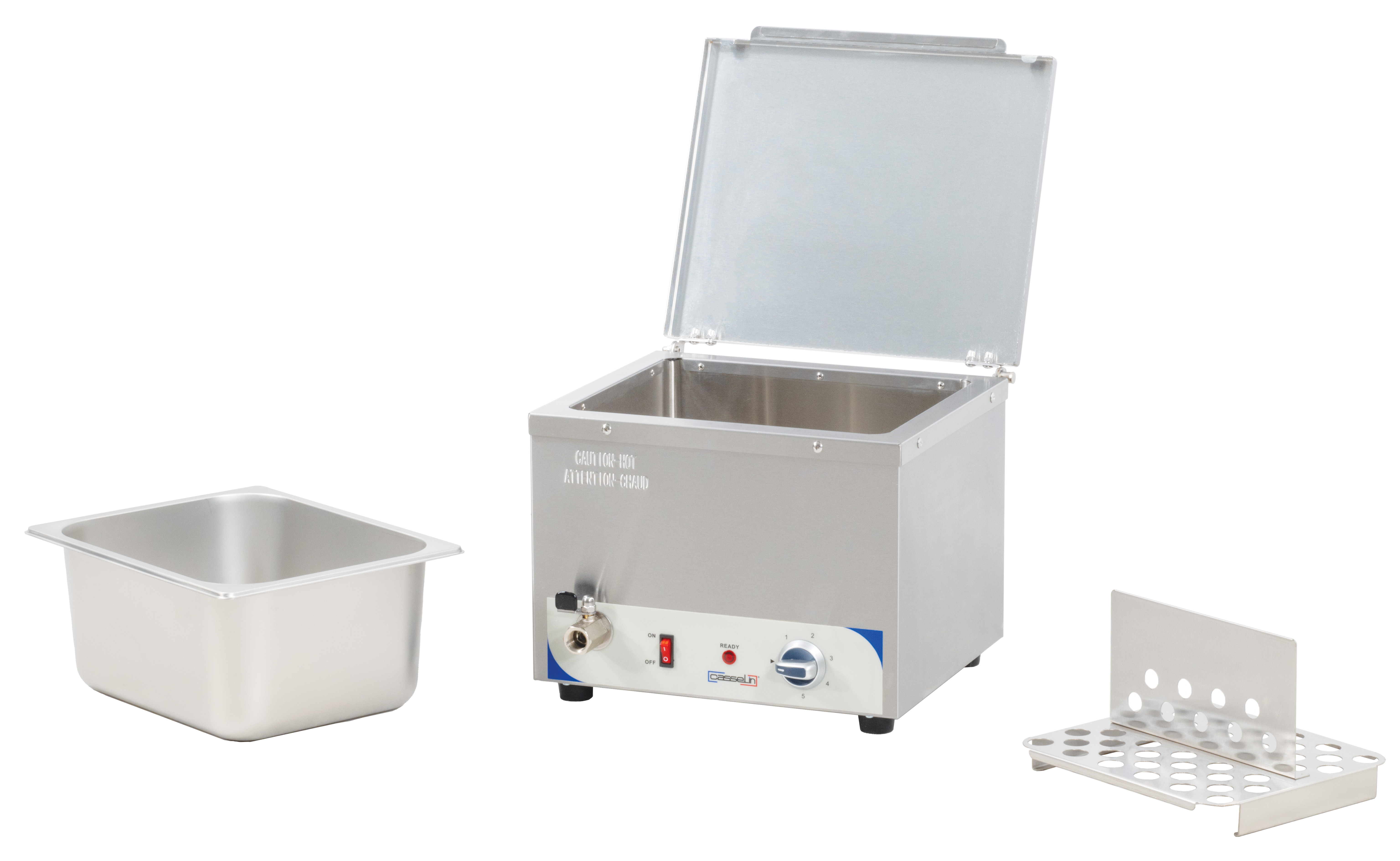 Banho-Maria Elétrico GN 1/2 para Aquecimento de Alimentos 1kW