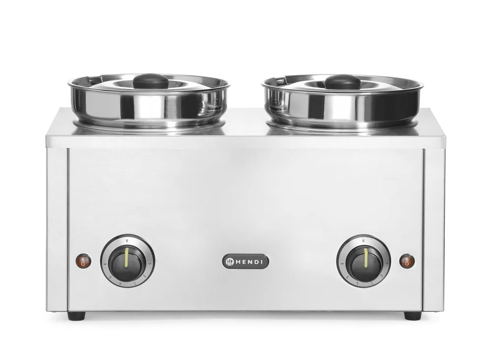 Banho-maria elétrico 8,4L com 2 cubas – Buffet e Serviço de Comida