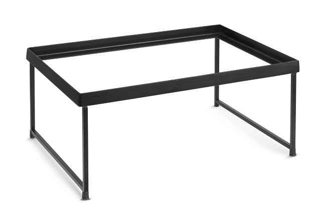 Base Expositor Buffet Metal Preto 450x300x205 mm