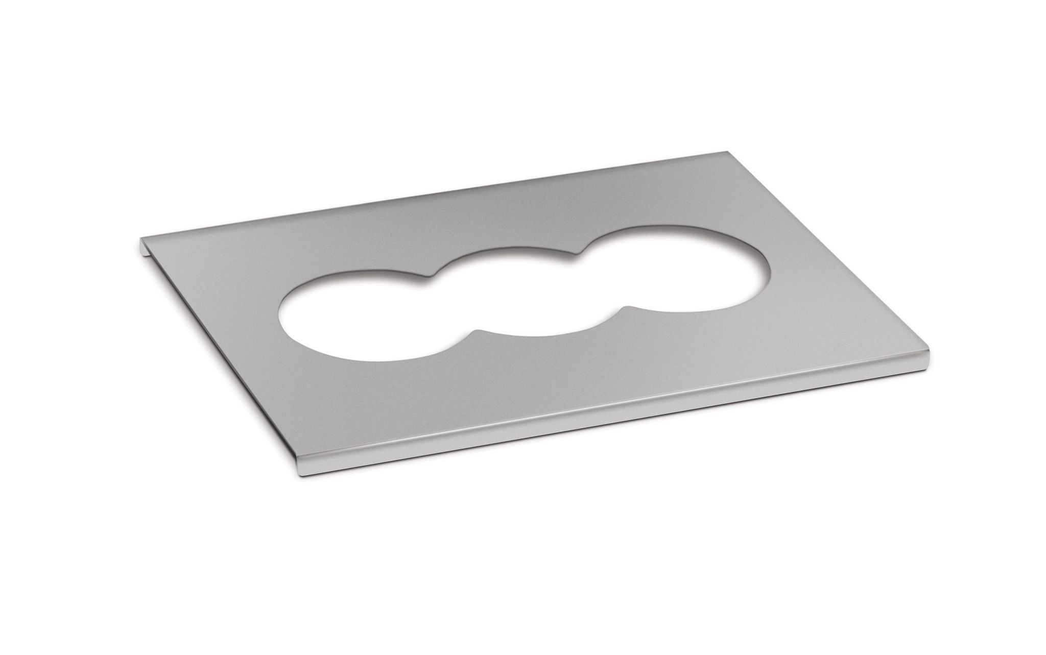 Base Inox para Queimadores de Combustível 33x23 cm