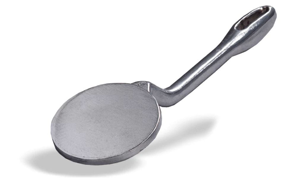 Batedor de Carne Liso Aço Inoxidável 9.5 cm