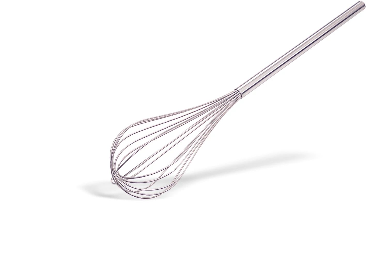 Batedor Gigante Inox 125 cm para Cozinha Profissional
