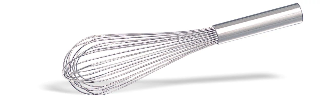 Batedor de Varas 50 cm em Aço Inoxidável para Cozinha Profissional