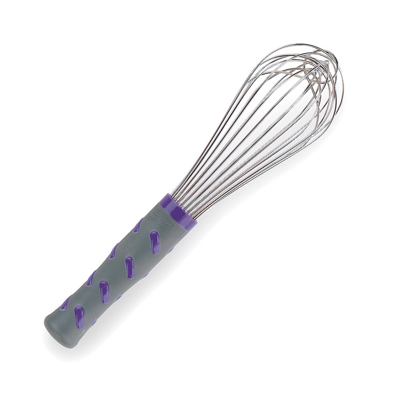 Batedor de Varas em Aço Inoxidável 25.4 cm com Cabo Nylon