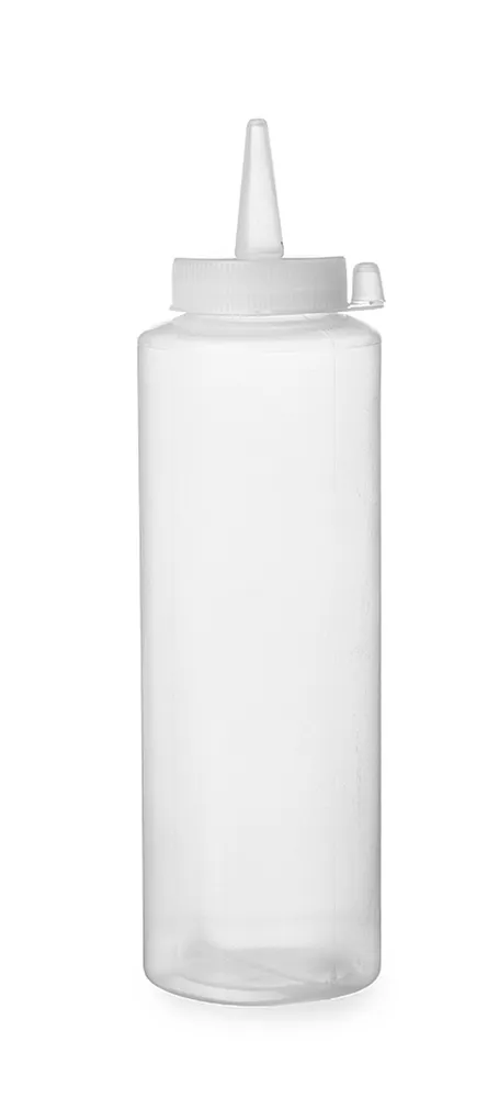Biberão para Molhos 0,35L Amarelo – ø55x205mm p/ Restaurantes