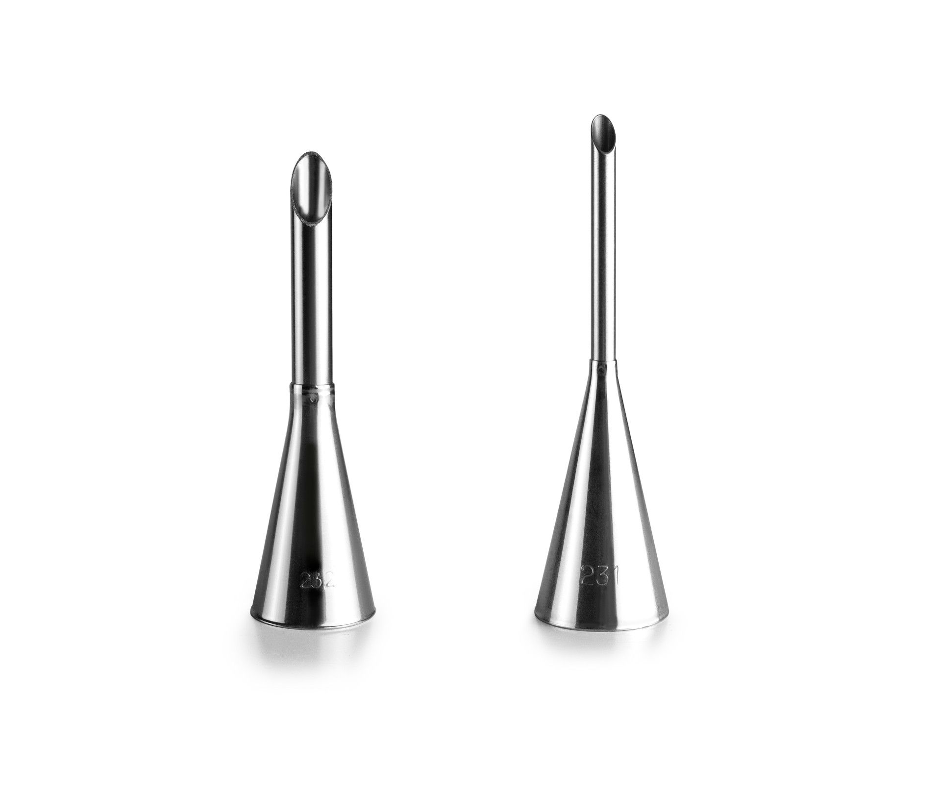 Bicos de Enchimento para Pastelaria, Aço Inoxidável 4-8 mm
