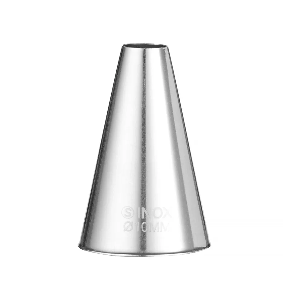 Bicos de Pastelaria Redondos em Inox - Conjunto 7 Peças Ø4-16mm