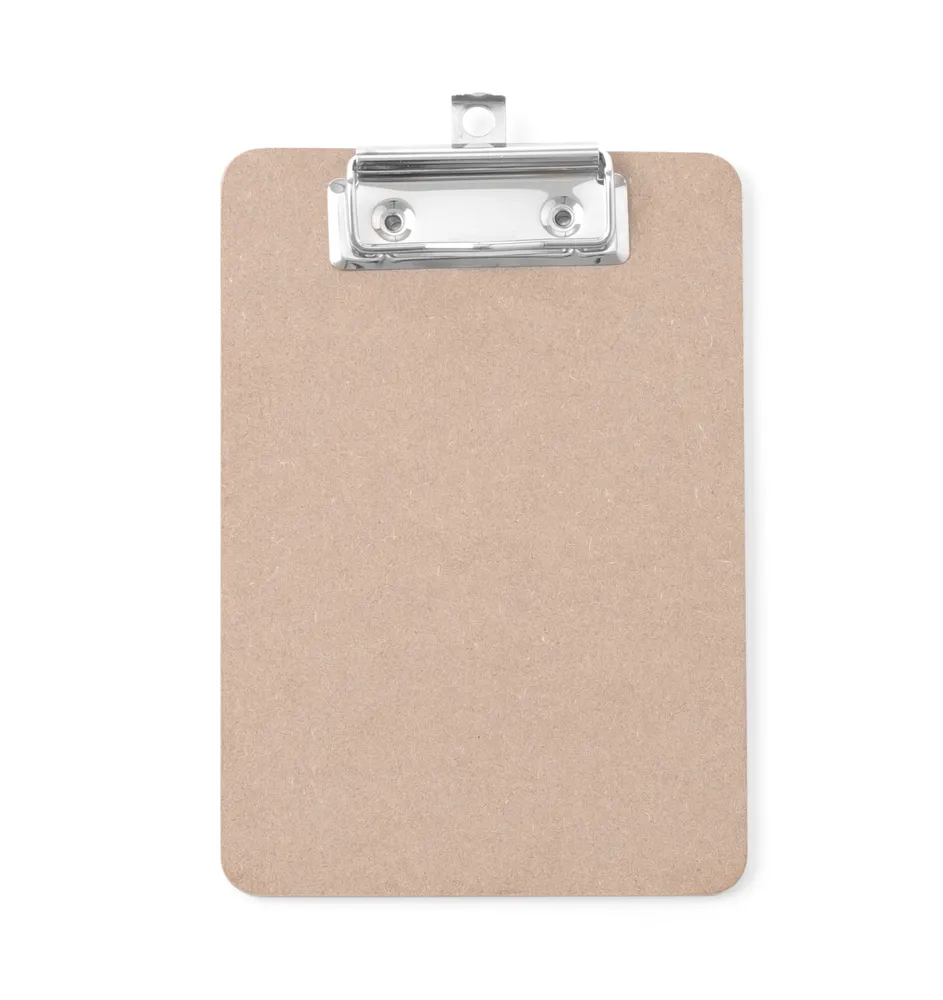 Bloco de Ementa MDF com Clipe Metálico 125x180mm