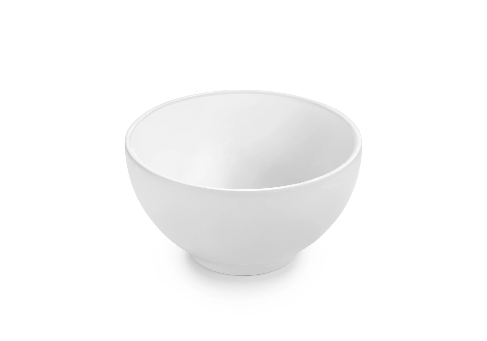 Bol Redondo Melamina Branco 16 cm para Serviço de Mesa