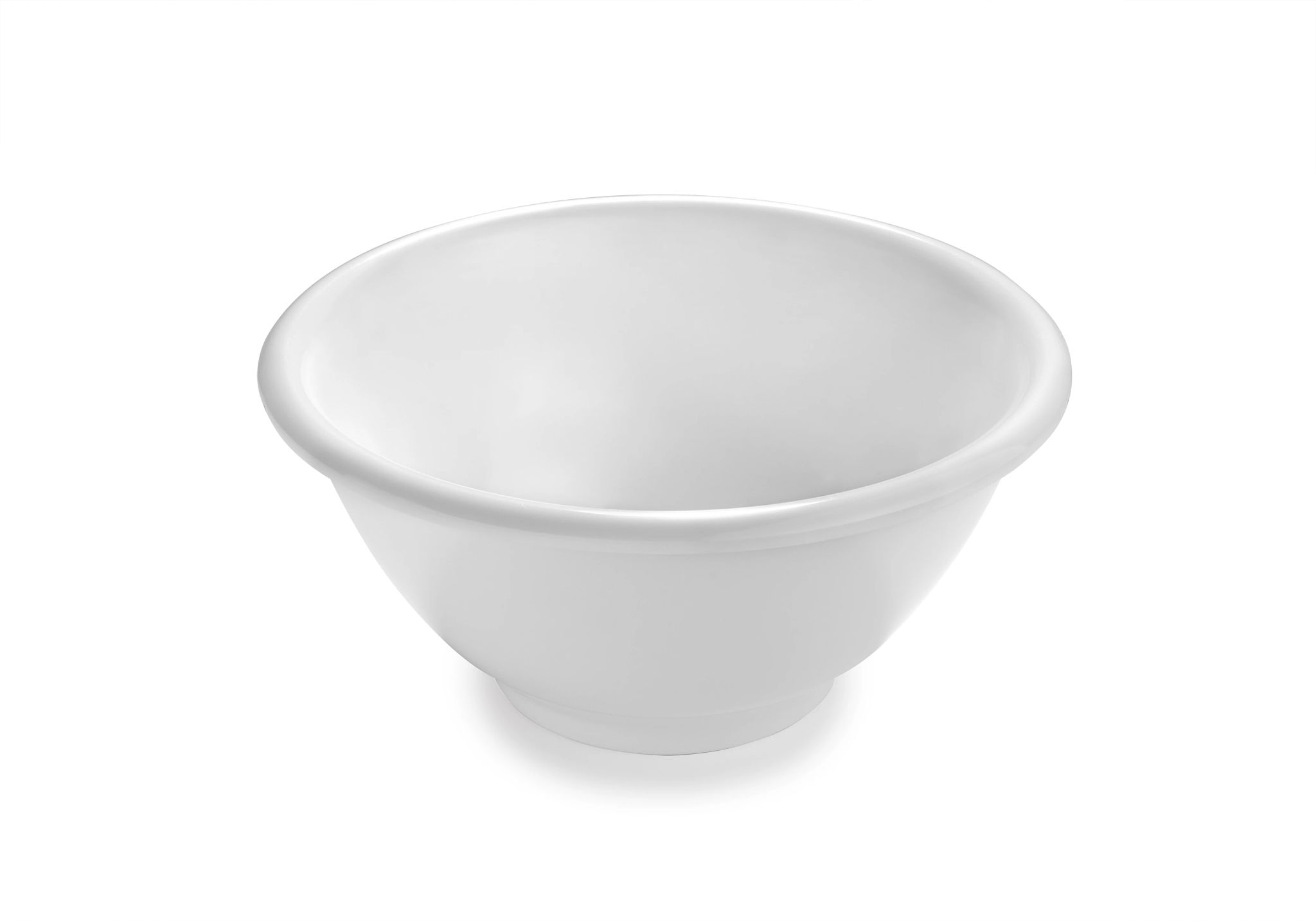 Tigela Redonda Melamina 20 cm Branca para Serviço de Mesa