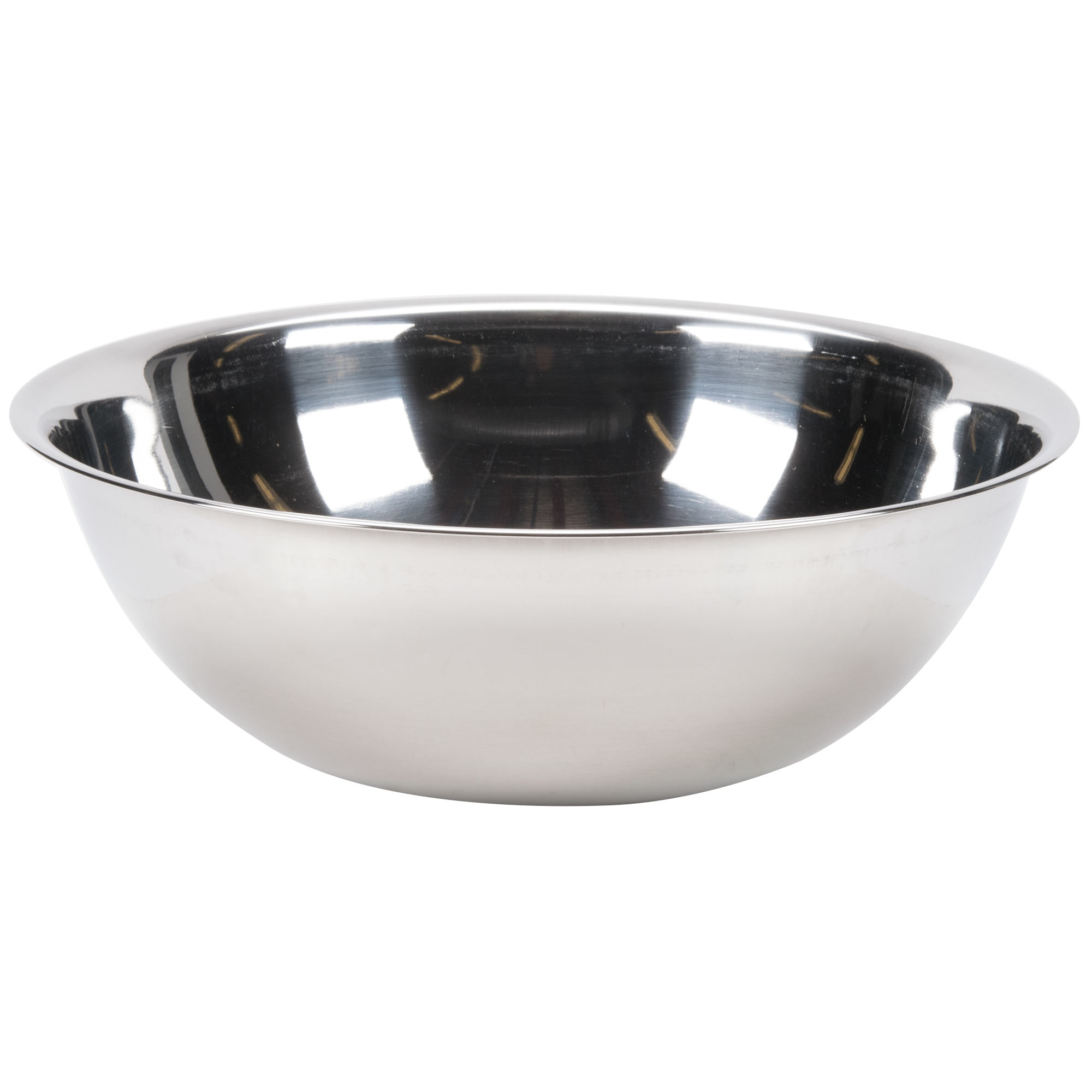 Bol Semi-esférico Aço Inox 12.3L – 40cm Diâmetro