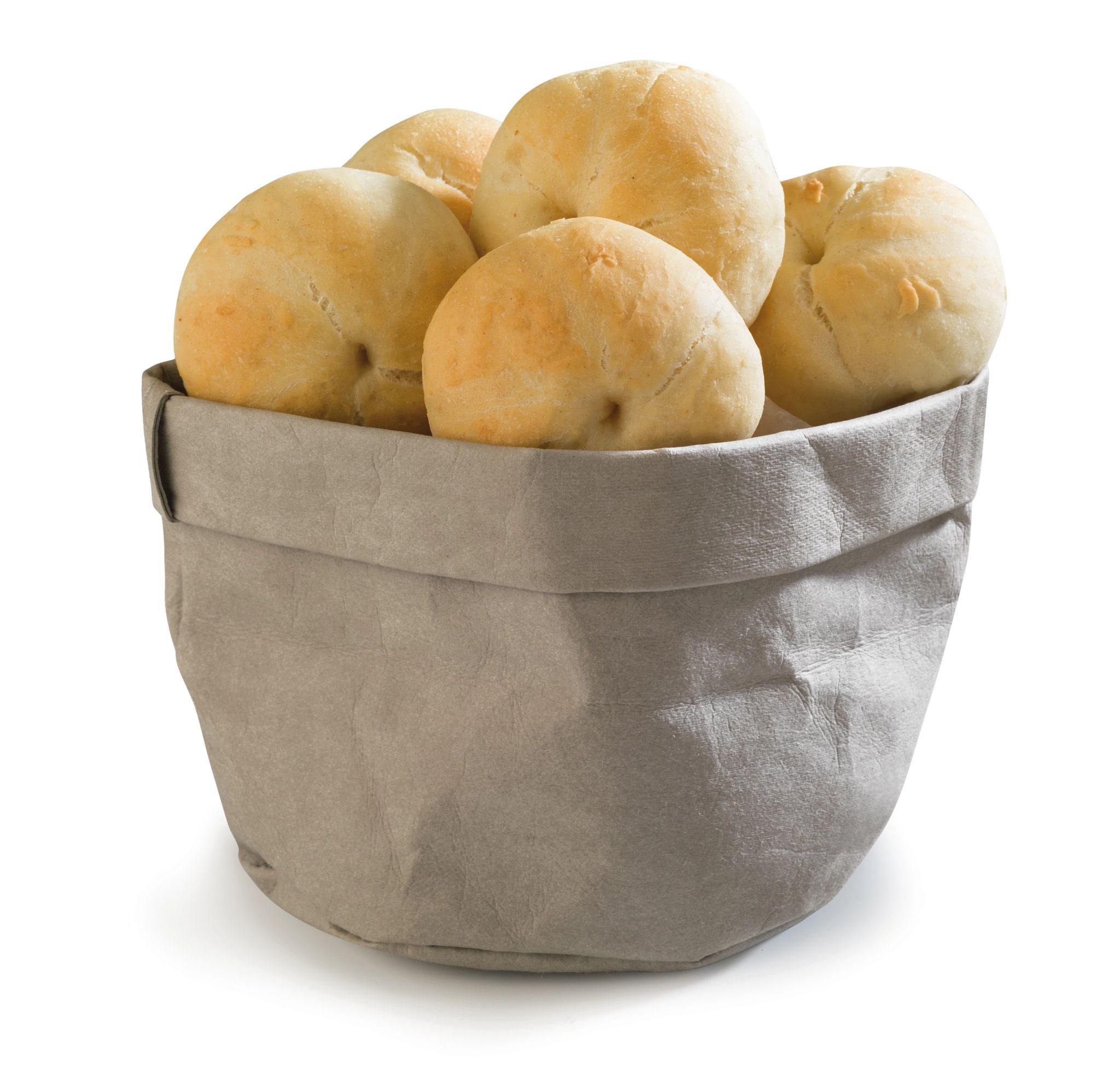 Saco para Pão Reutilizável Papel Cinzento Ø17.5cm