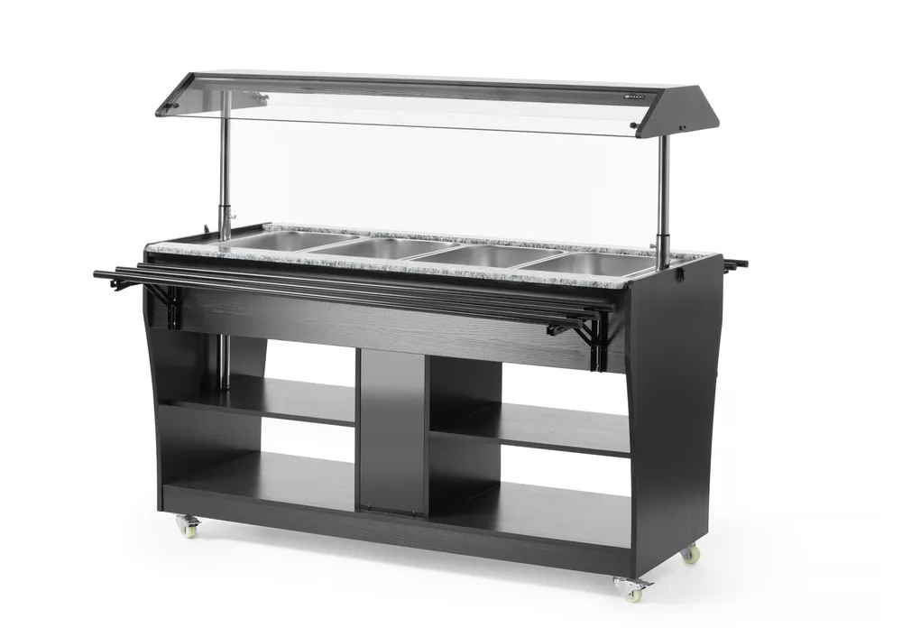 Buffet Aquecido 4 GN 1/1 – 1490mm Largura