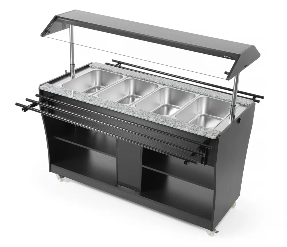 Buffet Aquecido 4 GN 1/1 – 1490mm Largura
