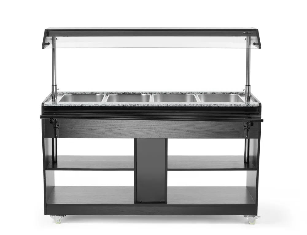 Buffet Aquecido 4 GN 1/1 – 1490mm Largura