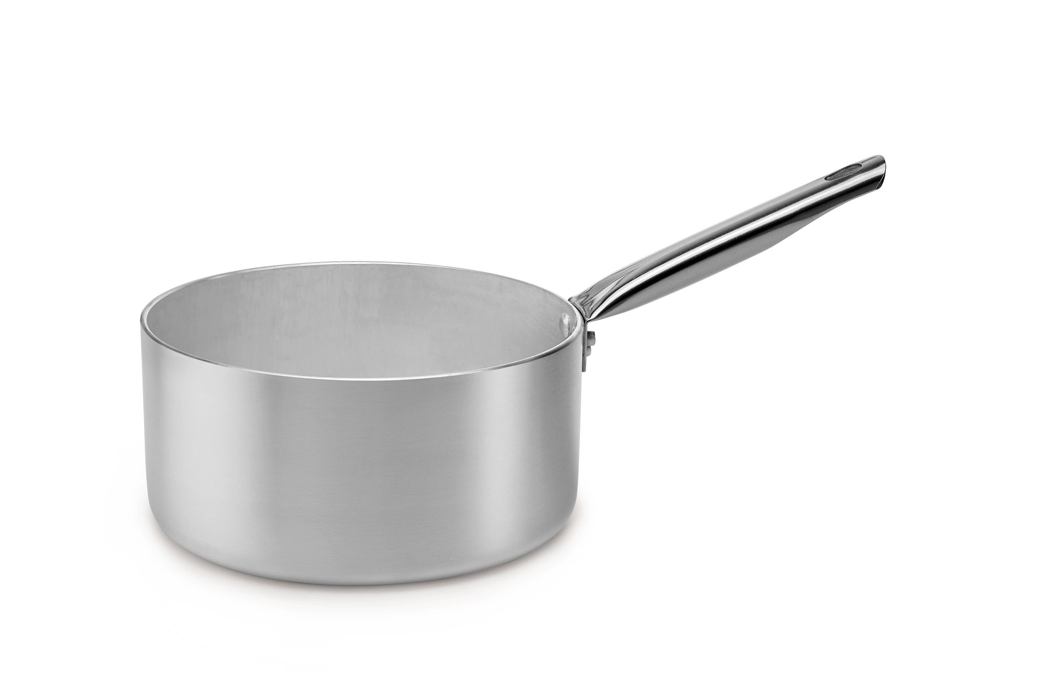 Caçarola Reta Alumínio 5L com Cabo Inox 24 cm para Cozinha Profissional