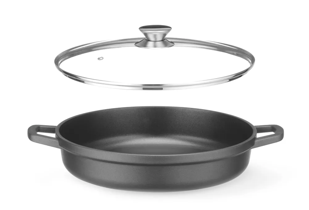 Caçarola Antiaderente 4,3L Indução e Forno 250°C Profissional