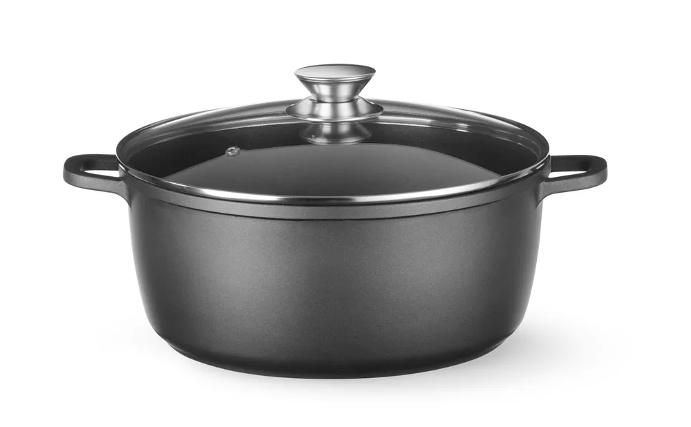Caçarola Antiaderente 9L para Indução e Forno, Alumínio Fundido
