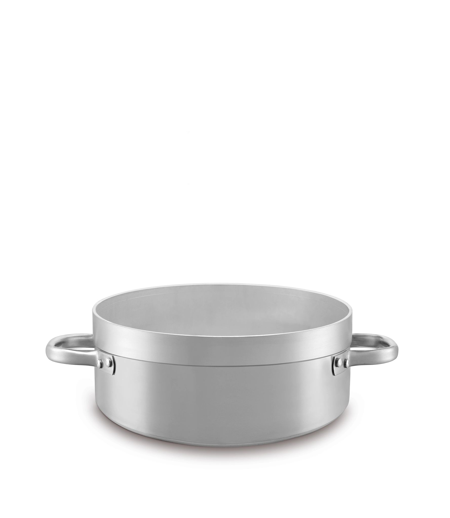 Caçarola Baixa Alumínio 28 cm 6.7 L para Cozinha Profissional