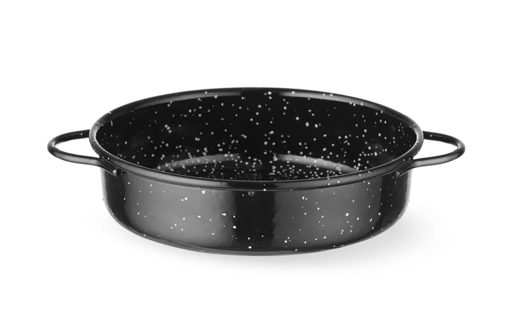 Caçarola Esmaltada Aço Carbono ⌀100mm para Cozinha Profissional