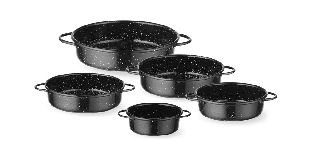 Caçarola Esmaltada Aço Carbono ⌀100mm para Cozinha Profissional