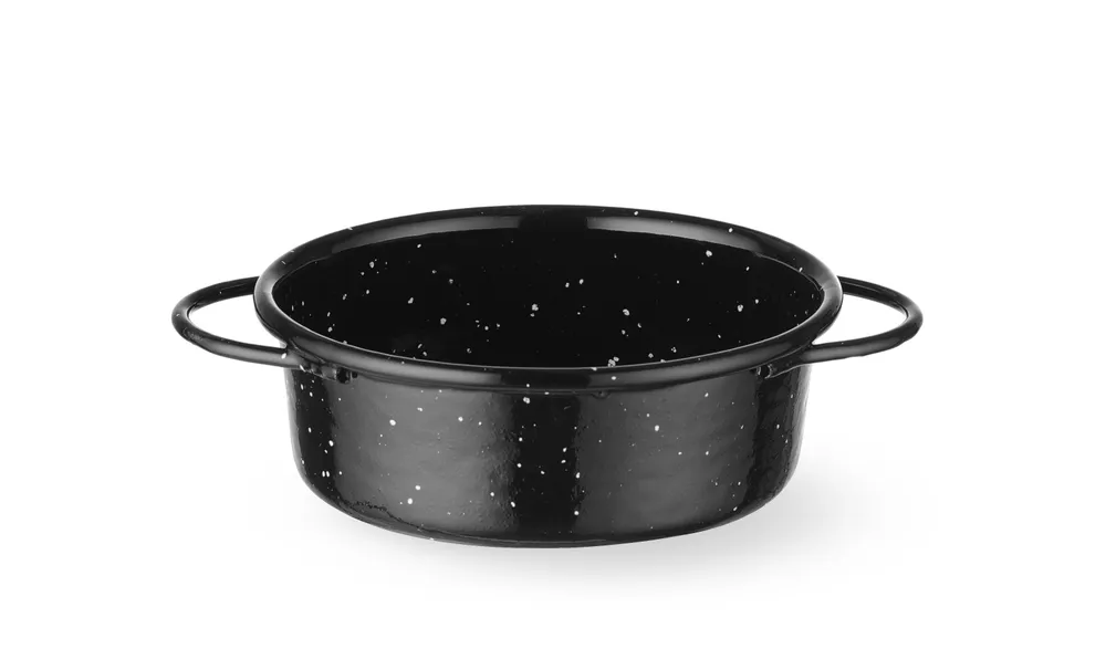 Caçarola Esmaltada Aço Carbono ⌀100mm para Cozinha Profissional