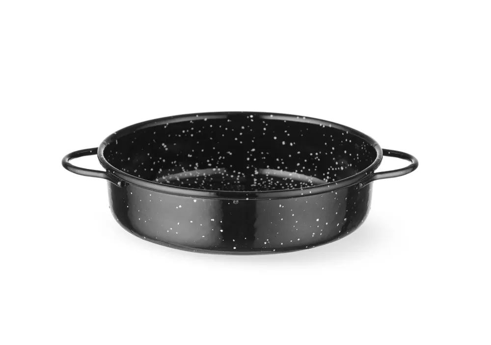 Caçarola Esmaltada Aço Carbono ⌀140x45mm para Cozinha Profissional