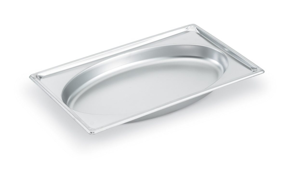 Cuba Gastronorm Oval GN 1/1 Aço Inoxidável 65mm
