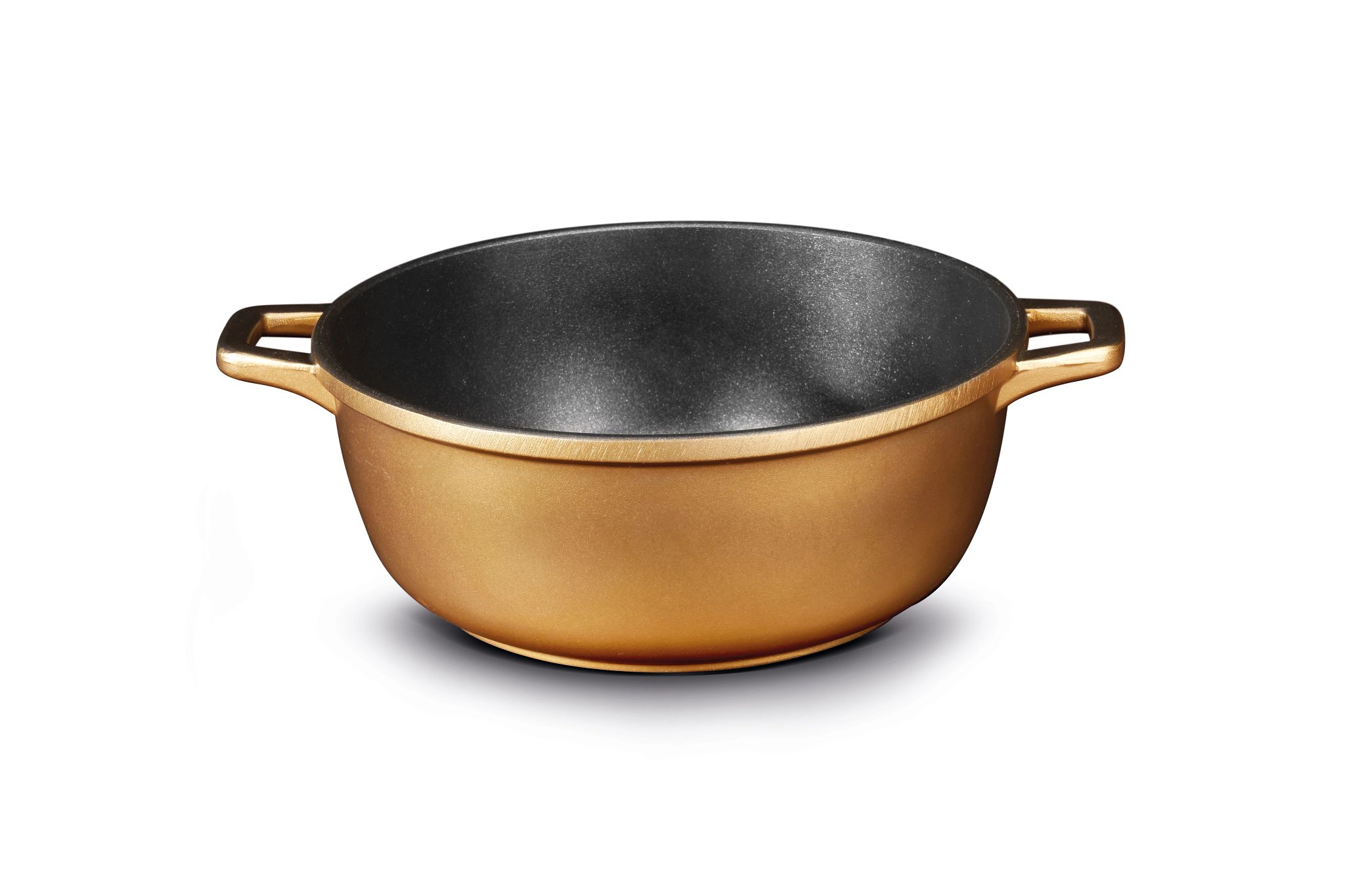 Caçarola Profunda Alumínio Fundido Bronze 20 cm