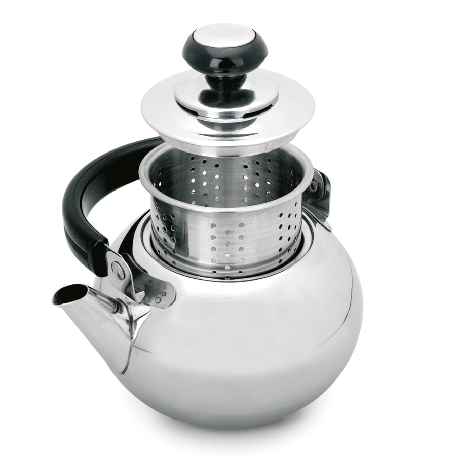 Cafeteira com Filtro Aço Inoxidável 1,8 L para Indução